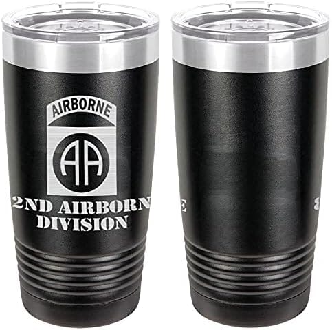 Army 82nd Airborne Division Laser Engraved 20oz Tumbler Mugs LET.0098.B
