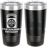 Army 82nd Airborne Division Laser Engraved 20oz Tumbler Mugs LET.0098.B