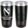 Army 1st Cavalry Division Laser Engraved 20oz Tumbler Mugs LET.0070.B