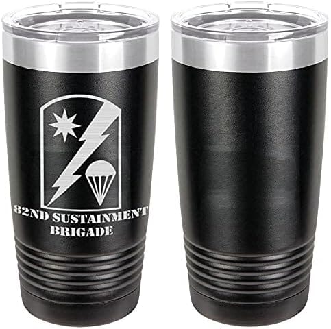 Army 82nd Sustainment Brigade Laser Engraved 20oz Tumbler Mugs LET.0099.B