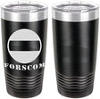 Army FORSCOM Laser Engraved 20oz Tumbler Mugs LET.0107.B