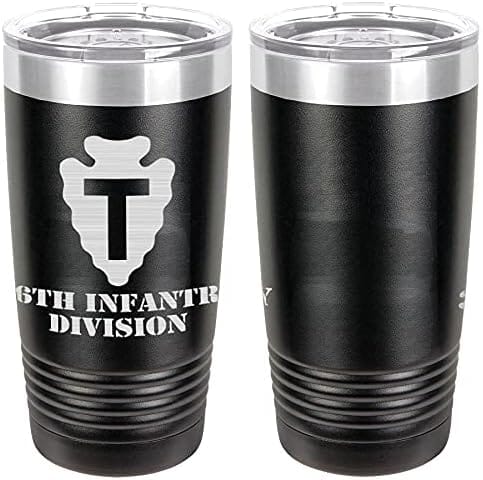 Army 36th Infantry Division Laser Engraved 20oz Tumbler Mugs LET.0094.B