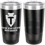 Army 36th Infantry Division Laser Engraved 20oz Tumbler Mugs LET.0094.B