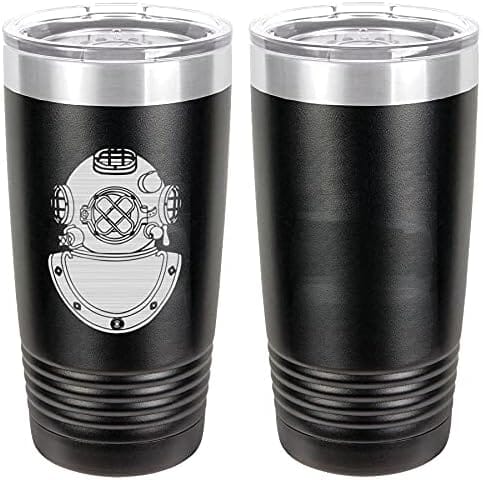 Navy Diver Second Class Badge Laser Engraved 20oz Tumbler Mugs LET.0023.B