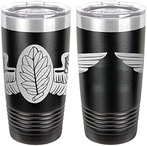 Navy Aerospace Experimental Psychologist Badge Laser Engraved 20oz Tumbler Mugs LET.0001.B