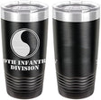 Army 29th Infantry Division Laser Engraved 20oz Tumbler Mugs LET.0091.B