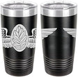 Navy Naval Flight Nurse Badge Laser Engraved 20oz Tumbler Mugs LET.0039.B