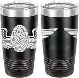 Navy Naval Flight Nurse Badge Laser Engraved 20oz Tumbler Mugs LET.0039.B