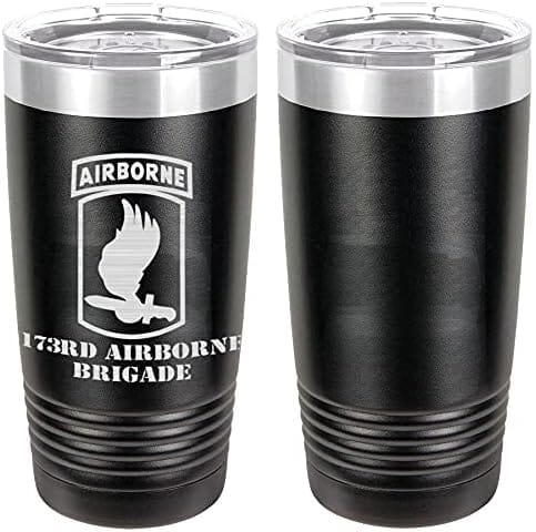 Army 173rd Airborne Brigade Laser Engraved 20oz Tumbler Mugs LET.0105.B