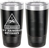 Army 1st Cavalry Division Laser Engraved 20oz Tumbler (Black) Mugs LET.0069.B