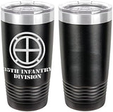 Army 35th Infantry Division Laser Engraved 20oz Tumbler Mugs LET.0093.B
