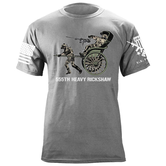 555th Tactical Rickshaw T-Shirt Shirts 87002-S-HG
