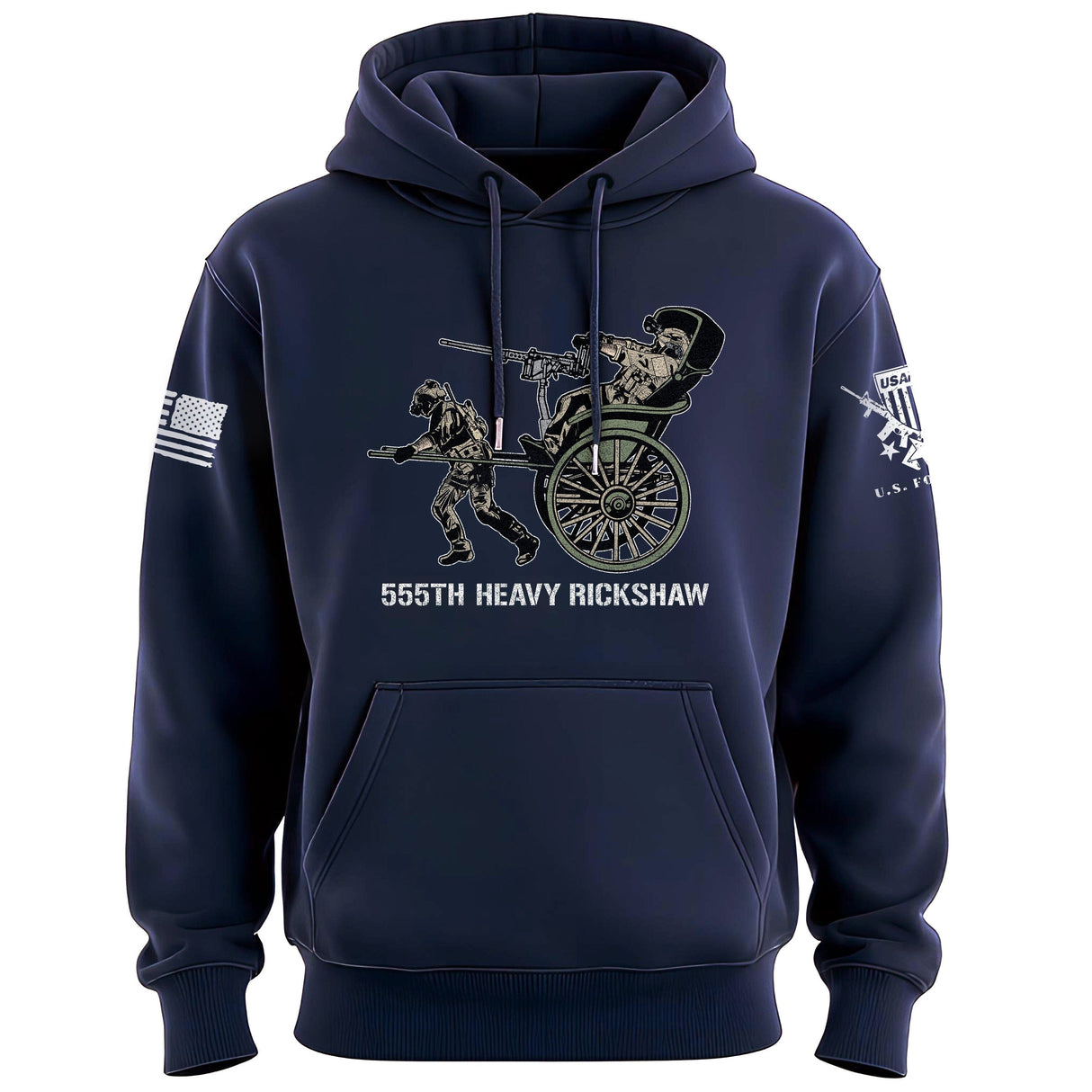 555th Tactical Rickshaw Hoodie Hoodies 