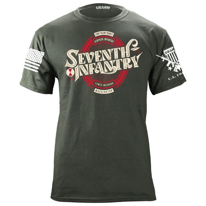 Seventh Infantry Seal Tshirt Shirts 56.811 Seventh Infantry Seal MG