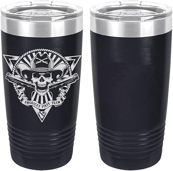 America's First Team Cavalry Laser Engraved 20oz Tumbler Mugs LET.0157.N