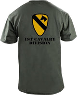 Army 1st Cavalry Division Full Color Veteran T-Shirt Shirts 13.401