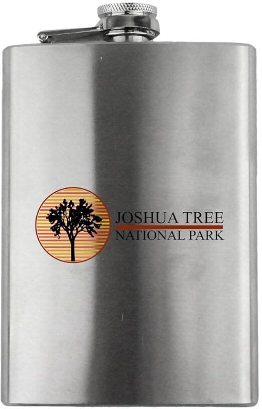Retro Joshua Tree National Park 80's 8oz. Flask flask 