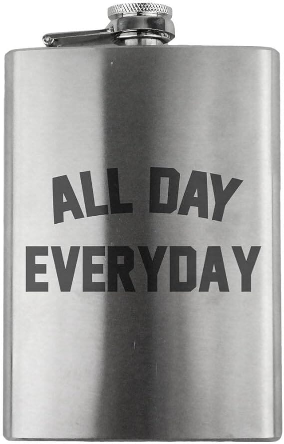 All Day Everyday 8oz. Flask flask 