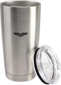 Air Force Navigator/Observer Subdued Badge 20 oz Vacuum Sealed 18/8 Stainless Steel Tumbler Mugs 