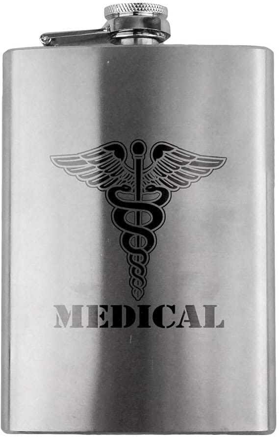 Army Medical Branch Military 8oz. Flask flask 