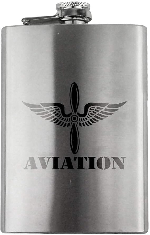Army Aviation Branch Military 8oz. Flask flask 