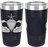Army Parachutist Senior Badge Laser Engraved 20oz Tumbler Mugs LET.0148.N