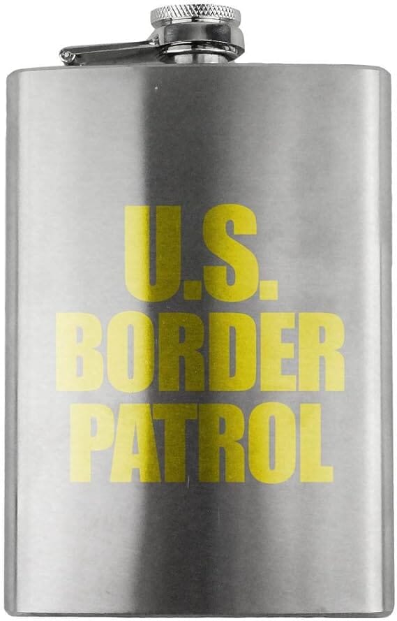 U.S. Border Patrol 8oz. Flask flask 