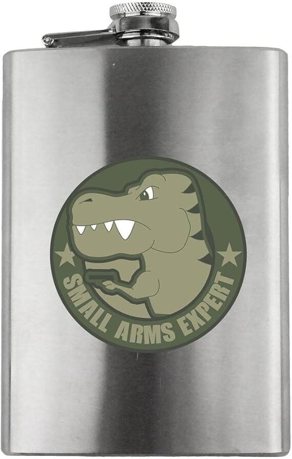 Funny Small Arms Expert Air Force 8oz. Flask flask 