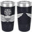 Army Aviator Master Badge Laser Engraved 20oz Tumbler Mugs LET.0124.N