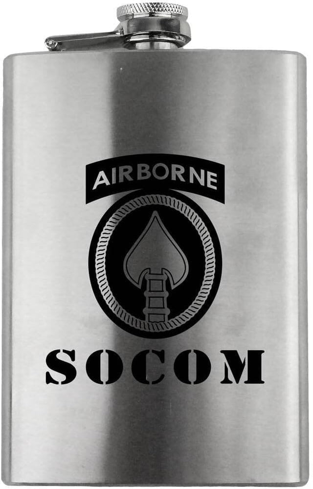 Army SOCOM Subdued 8oz. Flask flask 