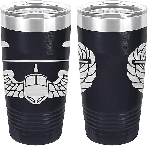 Army Air Assault Badge Laser Engraved 20oz Tumbler Mugs LET.0122.N