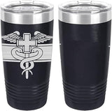 Army Expert Field Medical Badge Laser Engraved 20oz Tumbler Mugs LET.0139.N