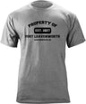 Original Army Base Property of Fort Leavenworth Veteran PT T-Shirt Shirts 15.656