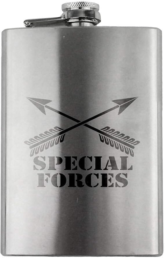 Army Special Forces Branch Military 8oz. Flask flask 