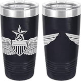 Army Aviator Senior Badge Laser Engraved 20oz Tumbler Mugs LET.0126.N