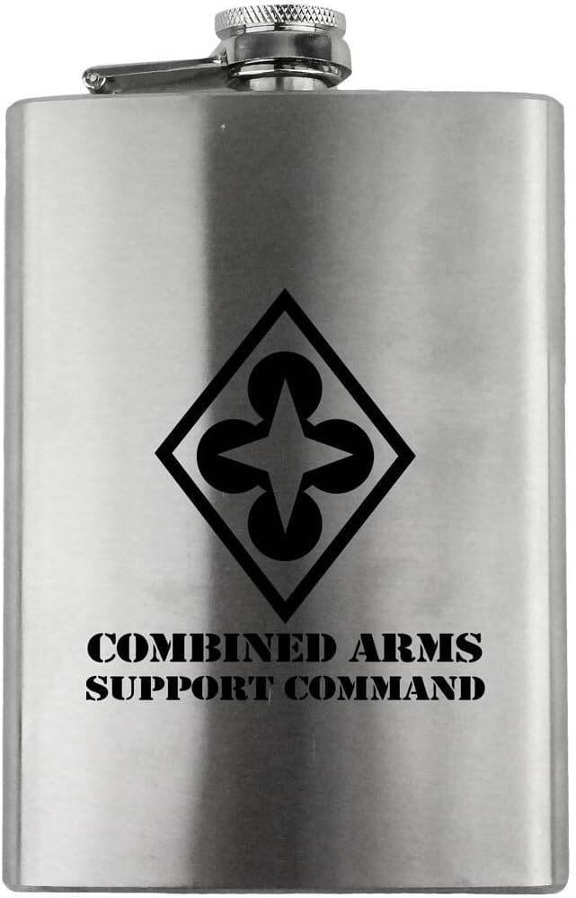 Army Combined Arms Support Command Subdued 8oz. Flask flask 