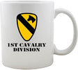Army 1st Cavalry Division 11oz. Coffee Mug Mugs 