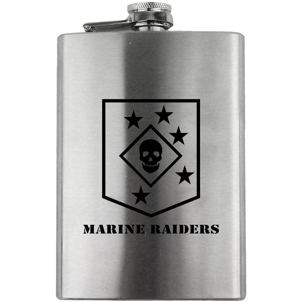 Marine Raiders Subdued 8oz. Flask flask 