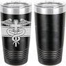 Army Expert Field Medical Badge Laser Engraved 20oz Tumbler Mugs LET.0139.B