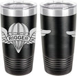Army Parachute Rigger Badge Laser Engraved 20oz Tumbler Mugs LET.0145.B