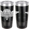 Army Parachute Rigger Badge Laser Engraved 20oz Tumbler Mugs LET.0145.B