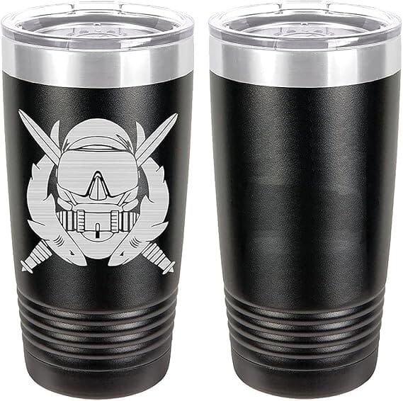 Army Special Operations Diver Badge Laser Engraved 20oz Tumbler Mugs LET.0156.B