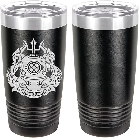 Army Diver Master Badge Laser Engraved 20oz Tumbler Mugs LET.0134.B