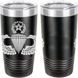 Army Parachutist Master Badge Laser Engraved 20oz Tumbler Mugs LET.0147.B