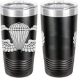 Army Parachutist Badge Laser Engraved 20oz Tumbler Mugs LET.0146.B