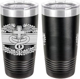 Combat Medical Badge 1st Award Laser Engraved 20oz Tumbler Mugs LET.0132.B