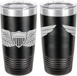 Army Aviator Basic Badge Laser Engraved 20oz Tumbler Mugs LET.0125.B