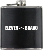 Army Infantryman MOS 11B Veteran Leather Wrapped 6oz. Flask Flasks 