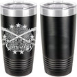 Cavalry Declaration Laser Engraved 20oz Tumbler Mugs LET.0163.B