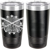 Cavalry Declaration Laser Engraved 20oz Tumbler Mugs LET.0163.B